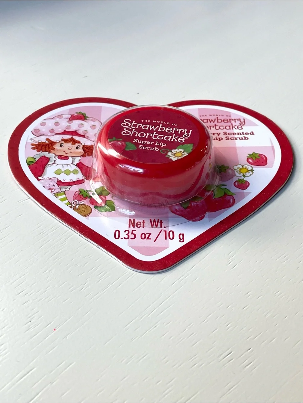 NIP Strawberry Shortcake sugar lip scrub & lip balm duo